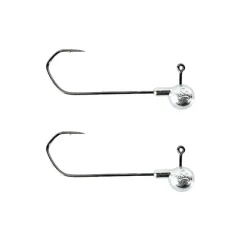 OVERFIGHT Leurres-Tête Plombée Jih Head #9/0 (x2)