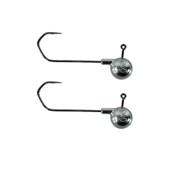 OVERFIGHT Leurres-Tête Plombée Jih Head #9/0 (x2)