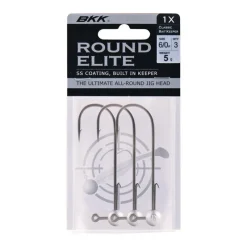 BKK Têtes Plombées-Têtes Plombées Round Elite Classic Bait Keeper H2/0 (x3)