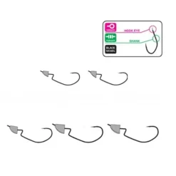 HAYABUSA Têtes Plombées-Têtes Plombées 930 Swimming Jighead Taille #1 (x5)