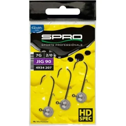 SPRO Têtes Plombées-Têtes Plombées Round Jighead HD 90 H3/0 (x3)