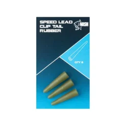 NASH Acc.Montages/Hameçons-Tétines de Clip Plomb Speed Lead Clip Tail Rubber