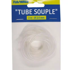 FLASHMER Surfcasting|Montages / Hameçons-Tube souple en silicone translucide 2m