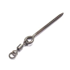 NASH Acc.Montages/Hameçons-Vis à appâts swivel bait screw (10 vis par pochette)